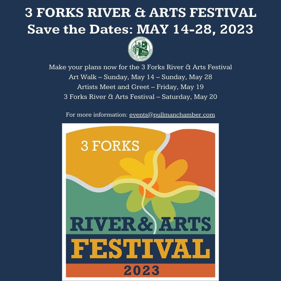 3 Forks River & Arts Festival – Pullman Chamber of Commerce